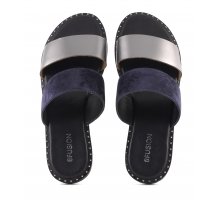 Double velvet strips sandals F0817888-0256 Classiche